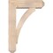 Ekena Millwork Thorton Craftsman Smooth Bracket w/ Offset Brace, Douglas Fir, 7 1/2"W x 26"D x 38"H BKT0806X26X38THR04SDF - alternate 2